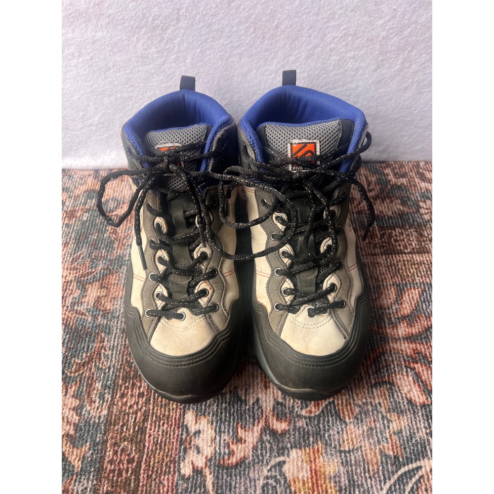 Five Ten Ivo Knivo Hiking Boots Blue Grey Atmosphere Blue Mens 10 Climbing Shoes